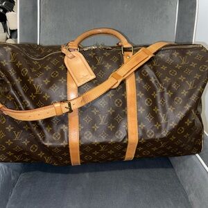 SOLD 🤎 Louis Vuitton Keepall 60 Bando